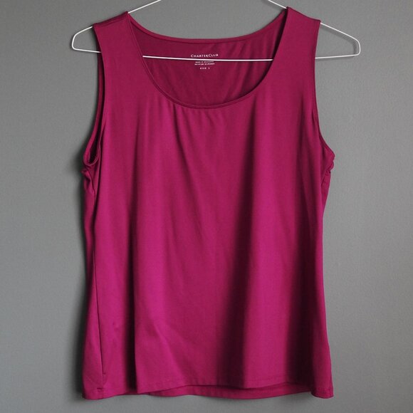 Bundle of 4 Wide Strap Tank Tops Various Sizes - Picture 9 of 10